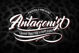Antagonist Font: Elegant Script for Makers