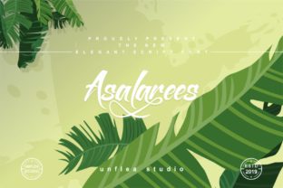 Asalarees: A Modern Font for Brand Identity