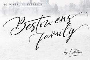 Bestowens Family: A Handwritten Font for Brands