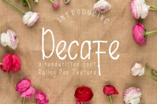 Decafe Font: A Modern Script for Campaign Clarity