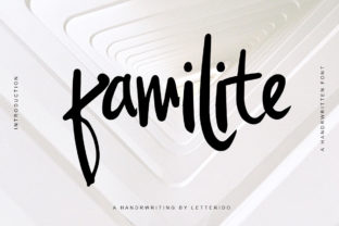 Familite Font: Elevating Small Business Branding