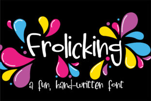 Frolicking Typeface: A Whimsical Choice for Editorial Design