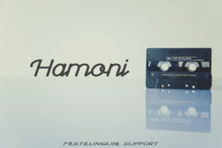 Hamoni: A Playful Script Font for Modern Campaigns