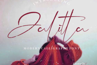 Jalitta: A Modern Script Font for Web Design