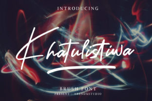 Khatulistiwa: A Bold Script Font for Web Design