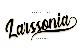 Larssonia: A Premium Script Font for Web Design