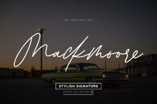 Mackmoore: A Handwritten Font for Editorial Charm
