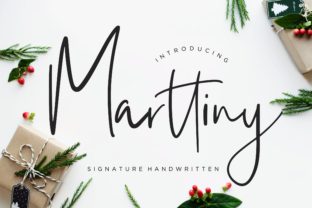 Marttiny: A Charming Script Font for Editorial Design