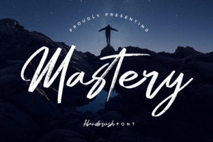 Mastery: A Script Font for Editorial Design