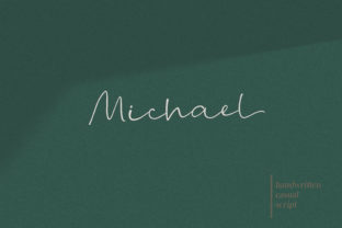 Michael Typeface: A Bold Script for Modern Web Design
