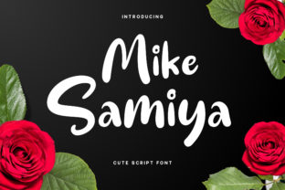 Mike Samiya: The Script Font That Elevates Brand Identity