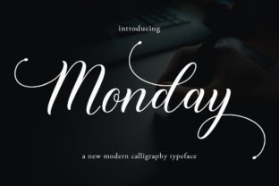 Monday Font: A Calm Script for Editorial Design