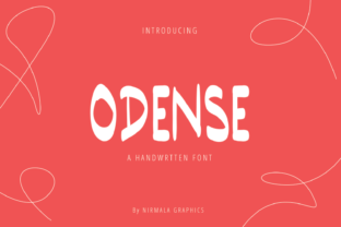 Odense: A Handwritten Font for Playful Web Design