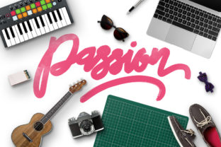 Passion: A Handwritten Font for Digital Design
