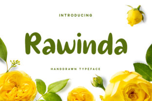 Rawinda: A Handwritten Font for Digital Design