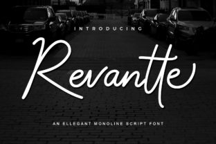 Revantte: A Minimalist Script Font for Modern Web Design