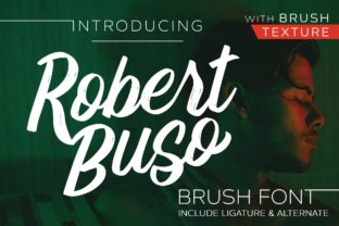 Robert Buso: A Script Font for Clear Campaigns