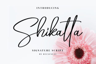 Shikatta: The Script Font for Scroll-Stopping Design