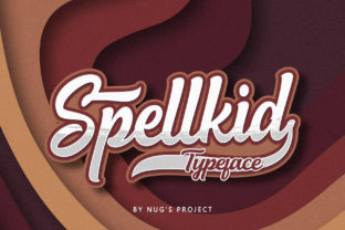 Spellkid: A Bold Handwritten Font for Web Design