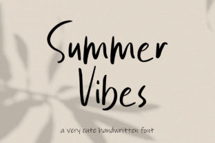 Summer Vibes: A Playful Script Font for Web Design
