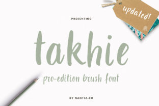 Takhie Font: A Friendly Script for Modern Branding