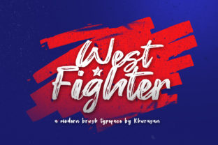 West Fighter: A Handwritten Font for Digital Design